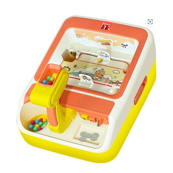 Pinball Machine for Kids, Interactive Electronic Toy40 Pinballs & 12 Coins